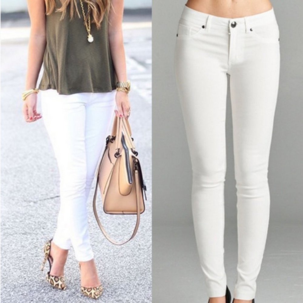MUST GO, SALE ENDS 12/28 White Skinny Jeans
